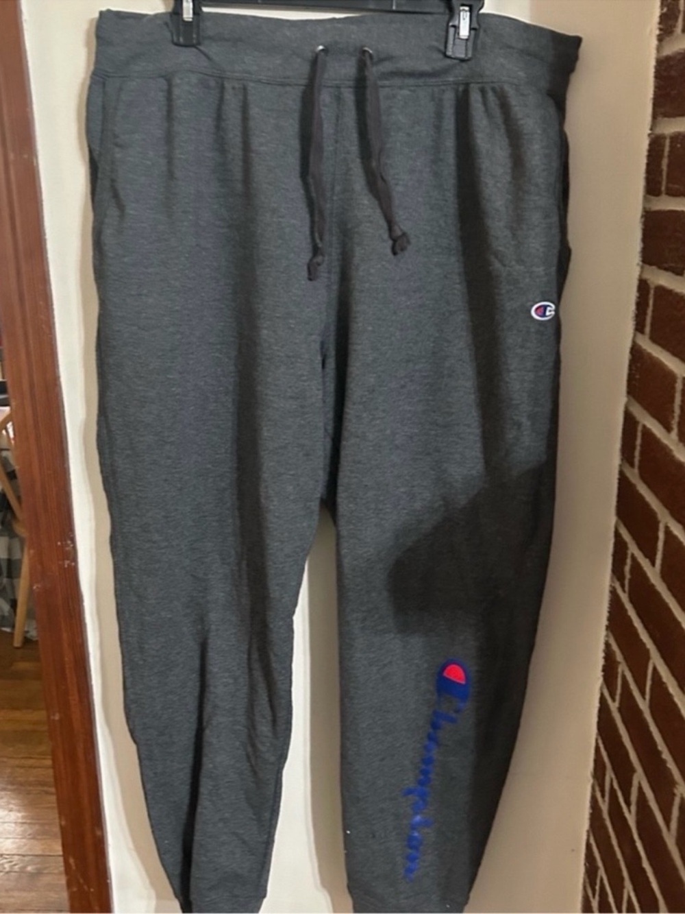 Champion women's size 3x gray logo joggers